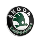 Emblema Fata sau Spate Skoda Octavia 2 Green silver