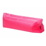 Saltea Gonflabila tip Sezlong Lazy Bag Roz pentru plaja/piscina, umflare Rapida fara pompa, Rucsac de depozitare cadou, Urban Trends ®