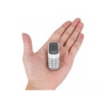 Mini Telefon tip spion cu conectare la retea, Dual SIM, functii inregistrare voce, redare MP3, conectivitate Bluetooth, radio FM, Gri, Urban Trends ®