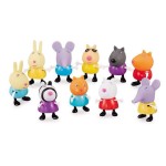 Folie 10 figurine Peppa Pig, 20 cm, Multicolor, + 3 ani, Urban Trends ®