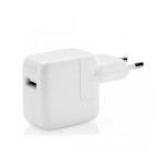 Incarcator retea compatibil Apple USB 10W pentru iPhone/iPad/iPod, Alb