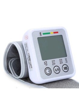 Tensiometru medical pentru masurarea tensiunii arteriale pentru incheietura, afisaj LCD, design ergonomic, cutie depozitare inclusa, analiza puls, Urban Trends ®