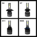 Set 2 LED-uri Auto H1 / H3 / H4 / H7 / H11 / HB3 / HB4 , 80w, 8000Lumeni, 6500k, R6, SLIM