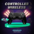 Controller wireless Doubleshock 4, Pentru consola PS4, Cu vibratii, Negru