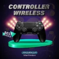 Controller wireless, fara fir, Doubleshock 4, Pentru PC, PS5 si PS4, Cu vibratii, Negru