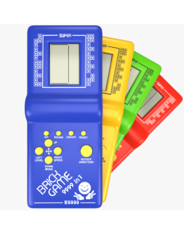 Joc Tetris Clasic, 9999 in 1, Brick Game, cu Diferite Jocuri, Alimentare pe Baterii, Urban Trends ®