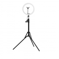 Lampa Circulara Make up Profesionala 40 cm LED + telecomanda poze instant cu Lumina Rece/Calda Tip Inel, cu Trepied MARE 2.1 M