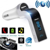 Modulator FM Hands Free Bluetooth CAR G7, Silver Edition, Urban Trends ®