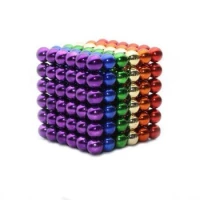 Puzzle NeoCube , 216 bile magnetice , multicolor , suport inclus, Urban Trends ®