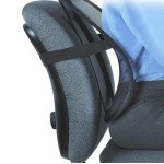 Suport lombar pentru scaun birou/ auto, sau acasa , corector ortopedic cu zona de masaj, 40cm , Negru, corector reglabil, imbunatatire postura, New Generation by Urban Trends  ®