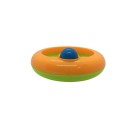 Jucarie interactiva fidget spinner Bead-Orbit, verde-portovaliu