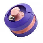 Jucarie interactiva fidget spinner Bead-Orbit, mov-roz