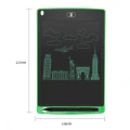 Tableta 1+1 GRATIS, desen grafica, recriptibila, 8.5 inch, scris verde