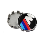 Capac roti, M power 68mm, pentru jante aliaj BMW, Black Line Edition