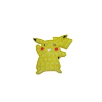 Jucarie Senzoriala Antistres, Pop It Now, , 20 cm, Pikachu, Galben