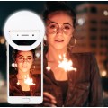 Inel LED selfie Flash Ring Light, alimentare USB, 3 moduri de lumina, Urban Trends ®