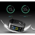 Bratara fitness 2 in 1, Smart Bracelet, cu casca Bluetooth inclusa, 