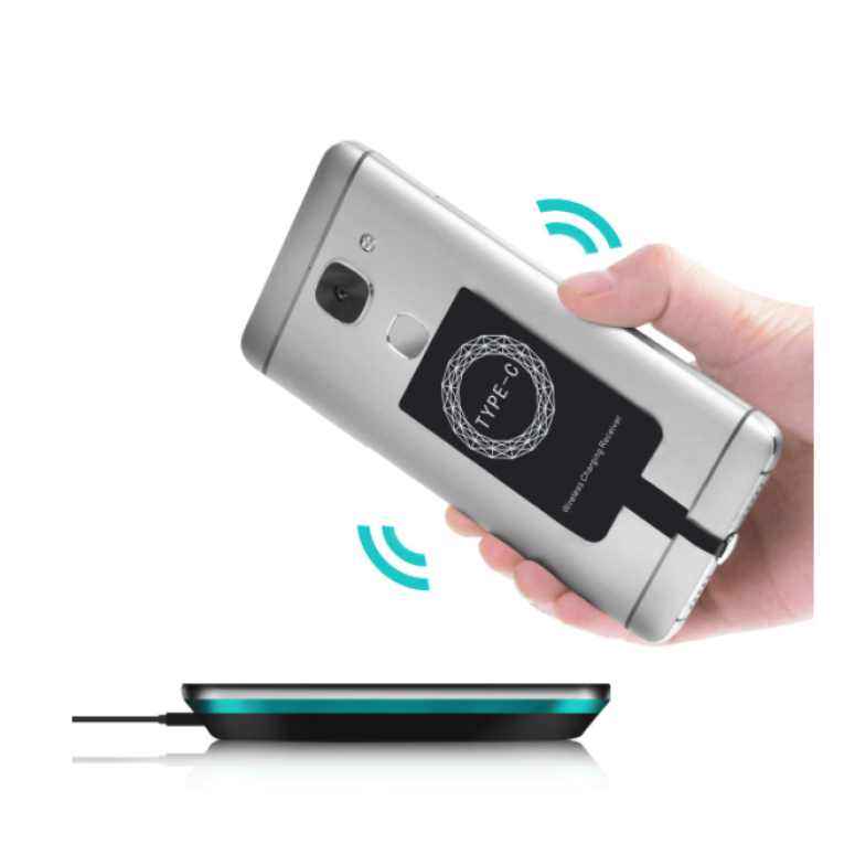 Incarcator wireless NFC, super slim, Type C, Urban Trends ®