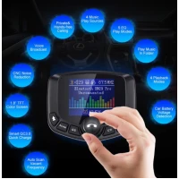Modulator auto, conectivitate Bluetooth 5.0, ecran LCD, incarcare USB dubla, Negru, Urban Trends ®