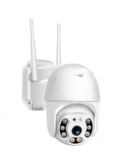 Camera Supraveghere Wireless, FULL HD, Vedere Color Noaptea, Rotire, Detectie Forma Umana, Microfon incorporat