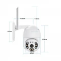 Camera Supraveghere Wireless, FULL HD, Vedere Color Noaptea, Rotire, Detectie Forma Umana, Microfon incorporat