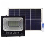 Panou solar cu proiector pentru exterior , inteligent si telecomanda 100 W