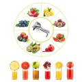 Storcator de fructe metalic, intuitiv si usor de intretinut si depozitat, din Aluminiu, NutriJuice