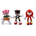 Set 3 Sonic Plus 30 cm ,Sonic the Hedgehog, Sonic , Amy Rose , Knuckles 