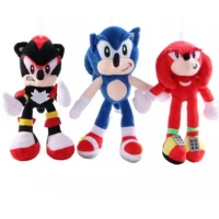 Set 3 Sonic Plus 30 cm ,Sonic the Hedgehog, Sonic , Amy Rose , Knuckles 