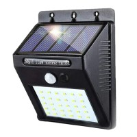Lampa Solara 30 LED-uri Senzori de Miscare, 3 Moduri de Functionare, Lumina Rece