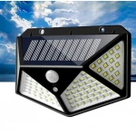 Lampa Solara 100 LED-uri , Senzori de Miscare, 3 Moduri de Functionare, IP65, Incarcare in 8 Ore, Lumina Rece