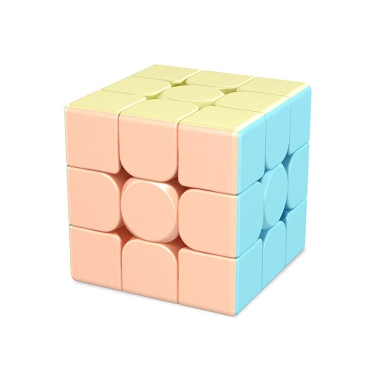 Cub Rubik 3x3x3 MoYu MeiLong Stickerless, Macaron