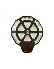 Lampa Solara 2500W Stradala Circulara profesionala, LED super White , Telecomanda inclusa si Suport
