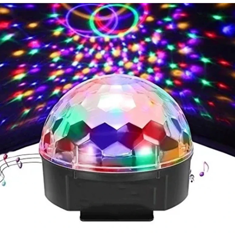 Glob Disco iluminare LED, Bluetooth cu telecomanda si Redare Audio 