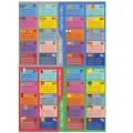 Covor Educativ Copii, Tabla Inmultirii/Impartirii/Scadere/Adunare, Multicolor, Antiderapant 80 x 150 CM