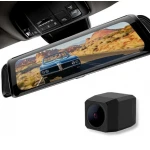 Camera video auto Premium tip Oglinda Dubla Full HD, ecran TouchScreen 10'' 12MP Unghi 170 Grade