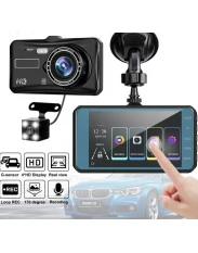 Camera auto ecran IPS TouchScreen, 2 Camere, BlackBox G-SENSOR, WDR, DVRS