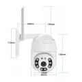 Camera Supraveghere Wireless 66, FULL HD, Vedere Color Noaptea, WIFI, Micro SD , Rotire, Detectie Forma Umana, Microfon incorporat