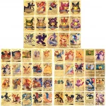 Set 50 carti aurii aleatorii Pokemon, Rare